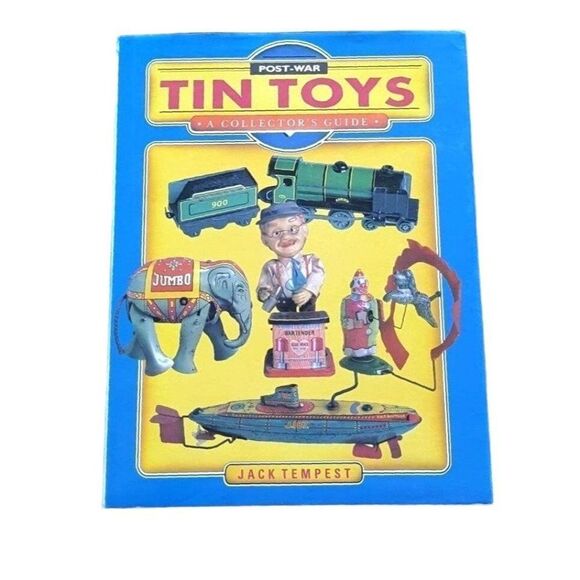 Book Post-War Tin Toys A Collector's Guide 1991 Jack Tempest - Picture 1 of 7